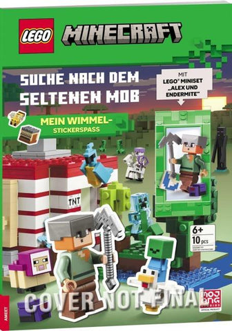 LEGO® Minecraft® - Suche nach dem seltenen Mob - Mein Wimmel-Stickerspaß