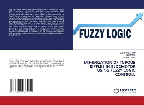 MINIMIZATION OF TORQUE RIPPLES IN BLDCMOTOR USING FUZZY LOGIC CONTROLL