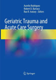 Geriatric Trauma and Acute Care Surgery