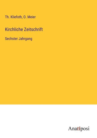 Kirchliche Zeitschrift