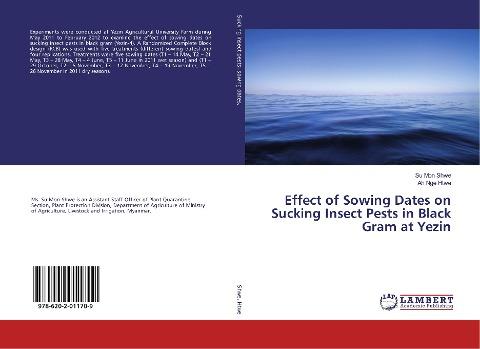 Effect of Sowing Dates on Sucking Insect Pests in Black Gram at Yezin