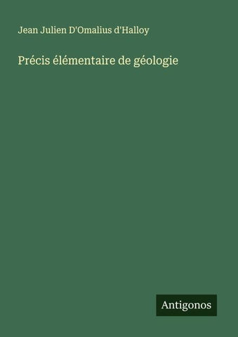 Précis élémentaire de géologie