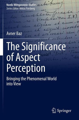 The Significance of Aspect Perception