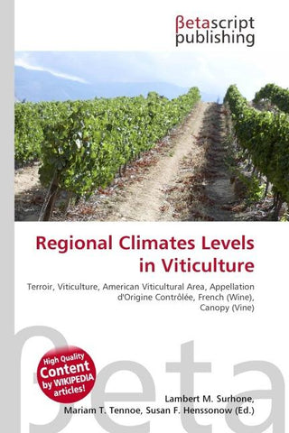 Regional Climates Levels in Viticulture