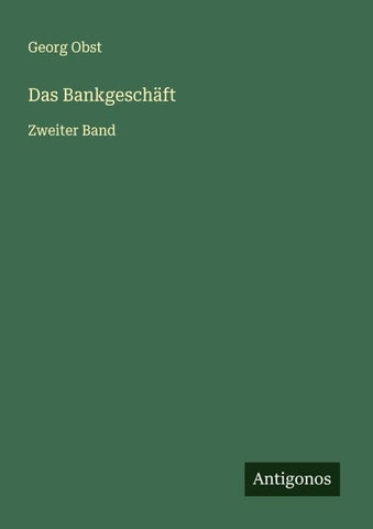 Das Bankgeschäft