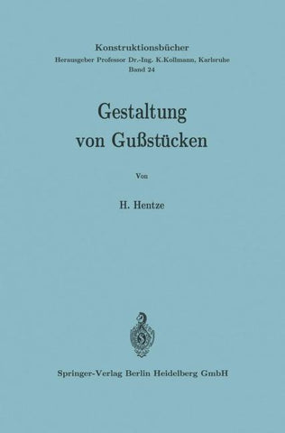 Gestaltung von Gußstücken