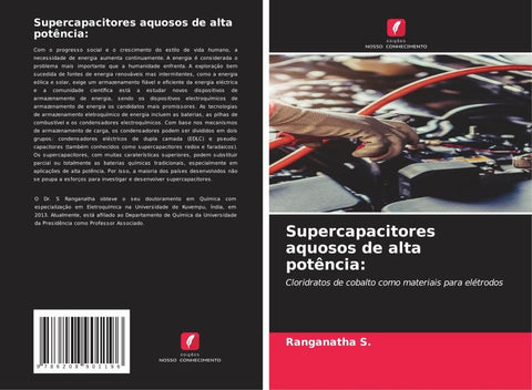 Supercapacitores aquosos de alta potência: