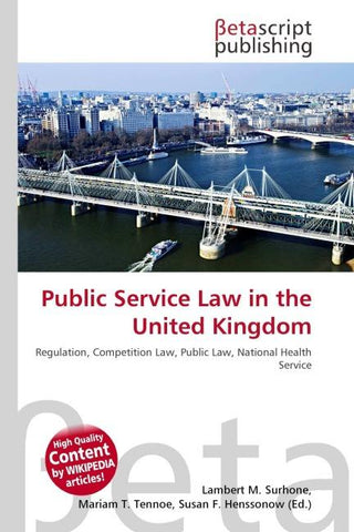 Public Service Law in the United Kingdom