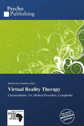 Virtual Reality Therapy