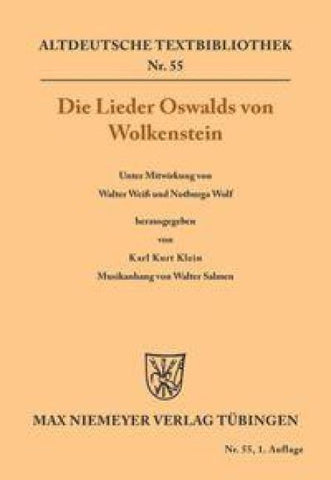 Die Lieder Oswalds von Wolkenstein