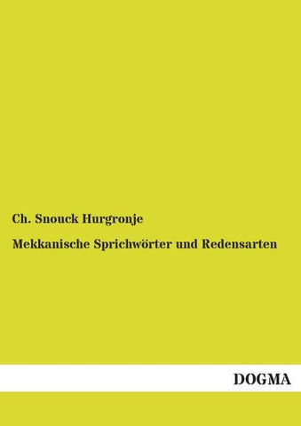 Mekkanische Sprichwörter und Redensarten