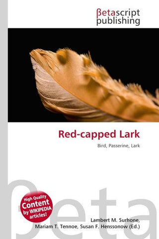 Red-capped Lark