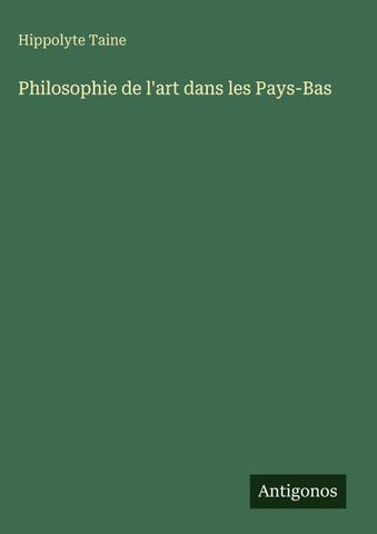 Philosophie de l'art dans les Pays-Bas