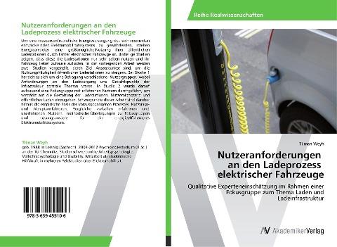 Nutzeranforderungen an den Ladeprozess elektrischer Fahrzeuge