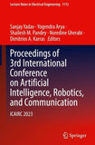 Proceedings of 3rd International Conference on Artificial Intelligence, Robotics, and Communication