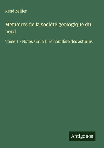 Mémoires de la société géologique du nord