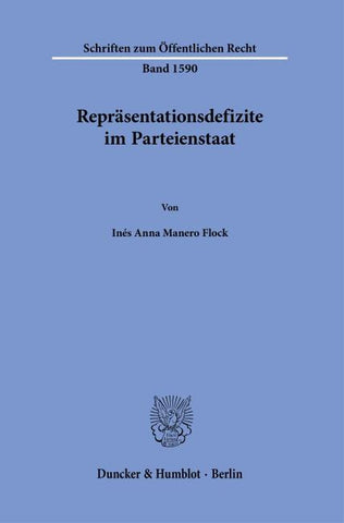 Repräsentationsdefizite im Parteienstaat