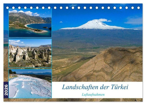 Landschaften der Türkei (Tischkalender 2026 DIN A5 quer), CALVENDO Monatskalender