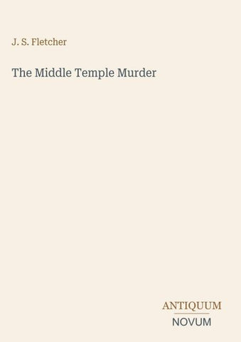 The Middle Temple Murder
