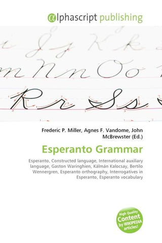 Esperanto Grammar