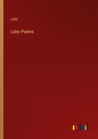 Later Poems