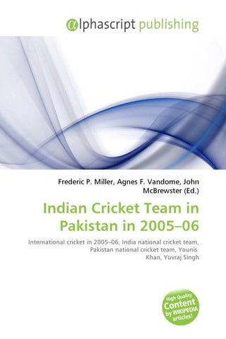 Indian Cricket Team in Pakistan in 2005-06