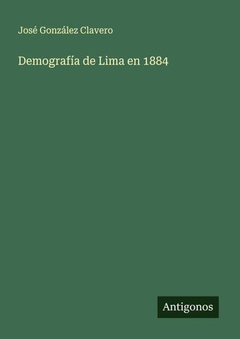 Demografía de Lima en 1884