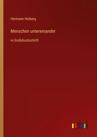 Menschen untereinander