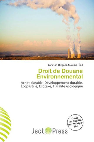 Droit de Douane Environnemental