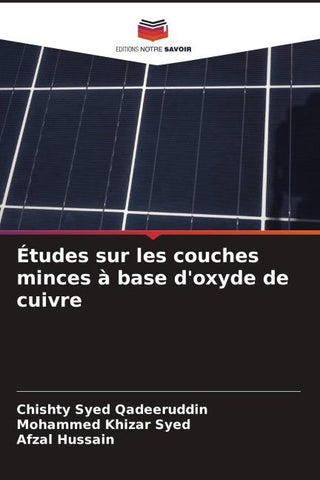 Études sur les couches minces à base d'oxyde de cuivre