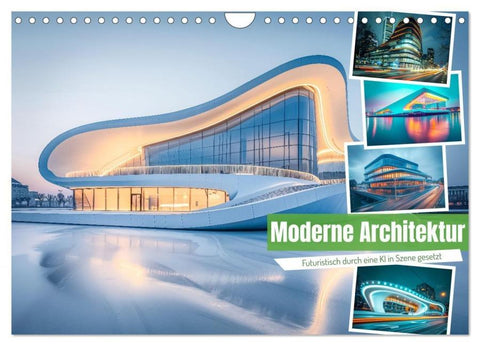 Moderne Architektur (Wandkalender 2026 DIN A4 quer), CALVENDO Monatskalender