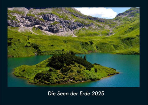 Die Seen der Erde 2025 Fotokalender DIN A4