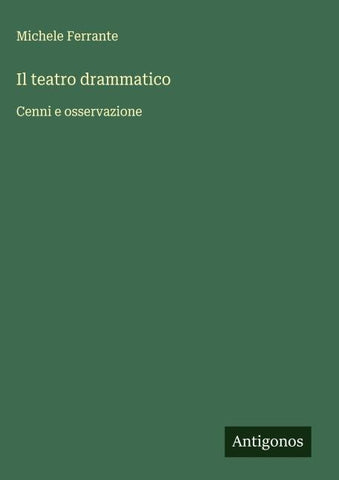 Il teatro drammatico