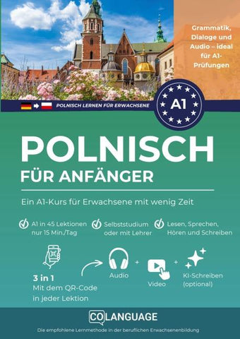 Polnisch für Anfänger - Ein A1-Kurs für Erwachsene mit wenig Zeit