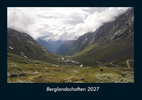 Berglandschaften 2027 Fotokalender DIN A4
