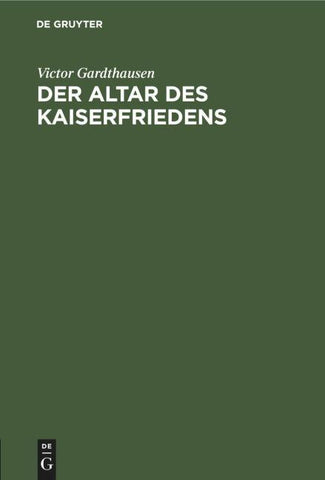 Der Altar des Kaiserfriedens