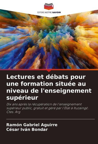 Lectures et débats pour une formation située au niveau de l'enseignement supérieur