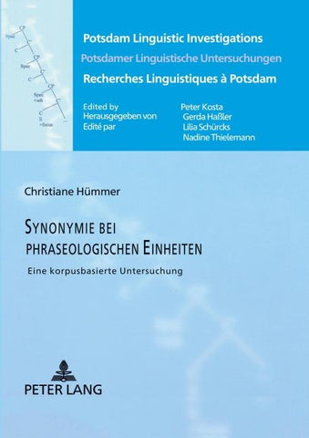 Synonymie bei phraseologischen Einheiten