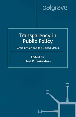 Transparency in Public Policy