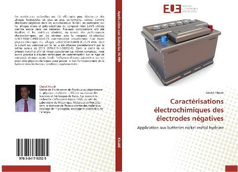 Caractérisations électrochimiques des électrodes négatives