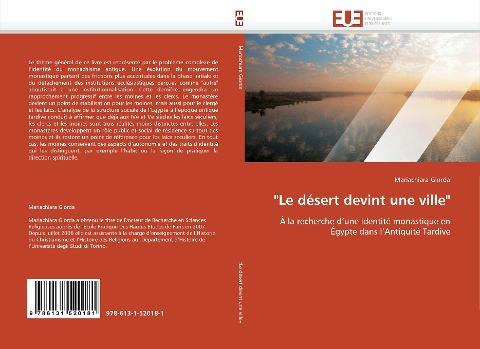 "Le désert devint une ville"