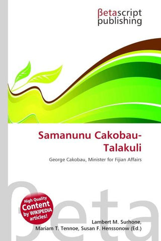 Samanunu Cakobau-Talakuli