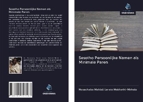 Sesotho Persoonlijke Namen als Minimale Paren