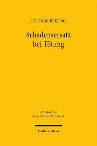 Schadensersatz bei Tötung