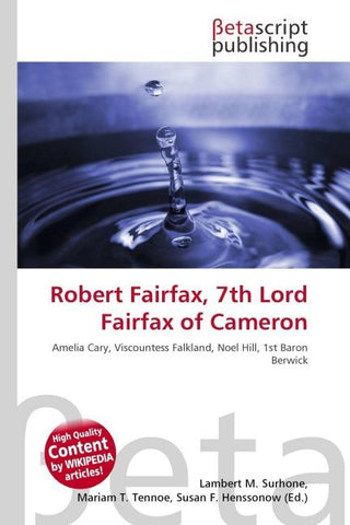 Robert Fairfax, 7th Lord Fairfax of Cameron