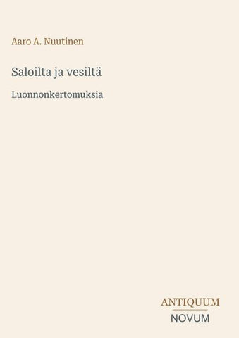 Saloilta ja vesiltä