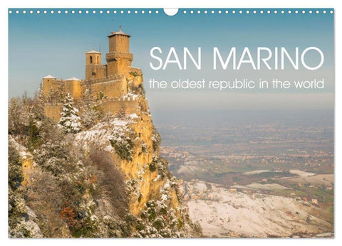 San Marino The oldest Republic in the world (Wall Calendar 2026 DIN A3 landscape), CALVENDO 12 Month Wall Calendar