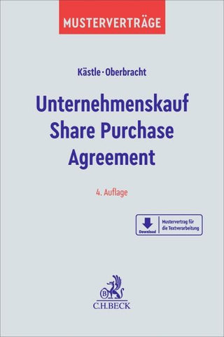 Unternehmenskauf - Share Purchase Agreement