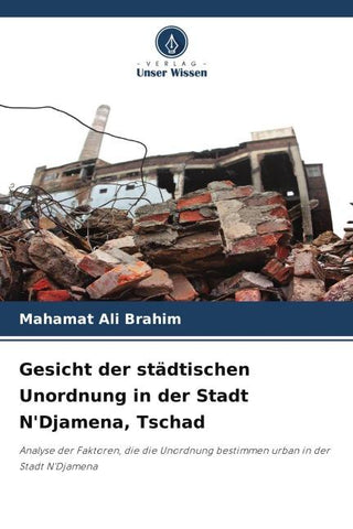 Gesicht der städtischen Unordnung in der Stadt N'Djamena, Tschad