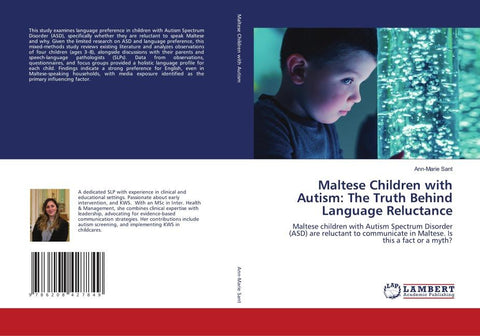 Maltese Children with Autism: The Truth Behind Language Reluctance